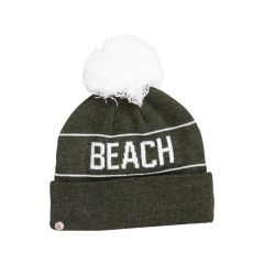 Pebble Beach Winter Pom Beanie by Imperial-Forest