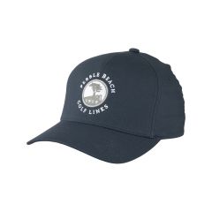 Pebble Beach Fitted Leezy Hat by Travis Mathew-Navy-SM/MD