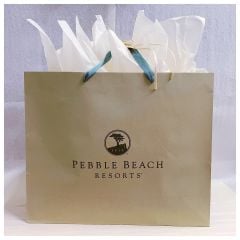 Pebble Beach Kraft Paper Gift Bag-L
