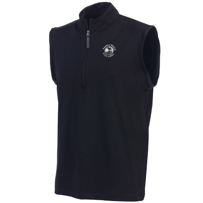 Men's Pebble Beach Collection Half Zip Tech Vest