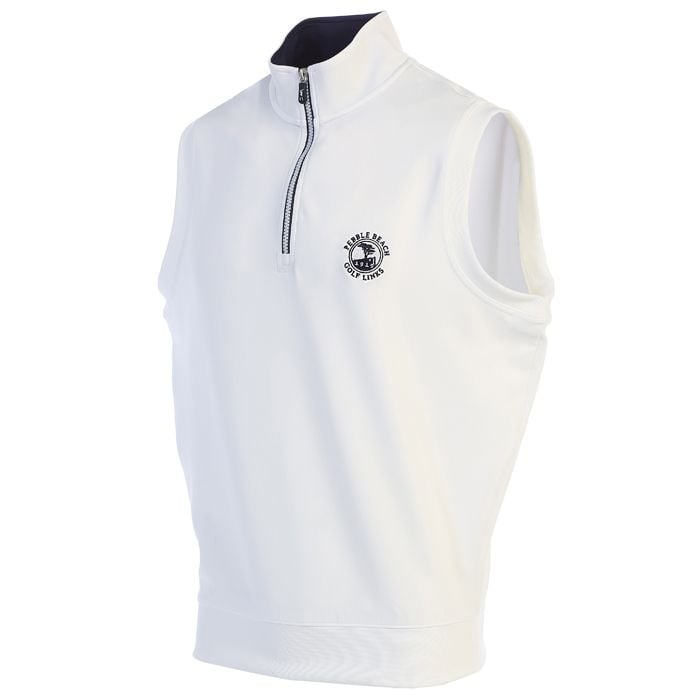 Fairway and Greene Men's Luxury Interlock Solid 1/4 Zip Vest Vested Sweatshirt 