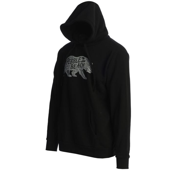 Pebble Beach Comfort Heather Forest Bear Hoodie by American